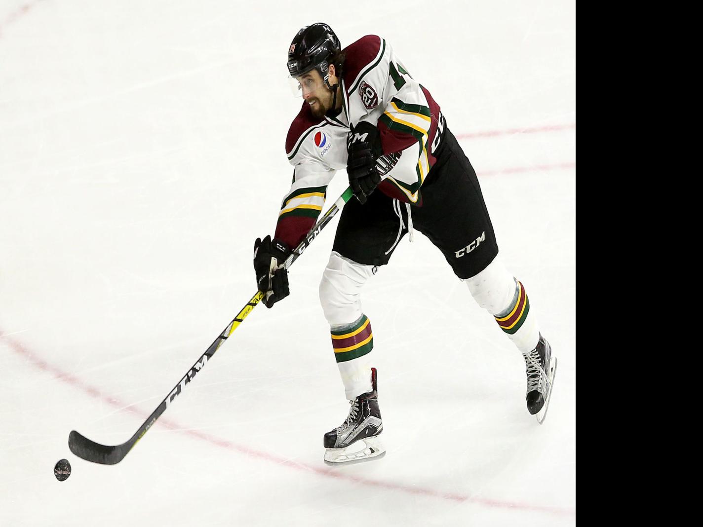 Former Mallard Arnold Enjoying New Path Quad City Storm Hockey Qctimes Com