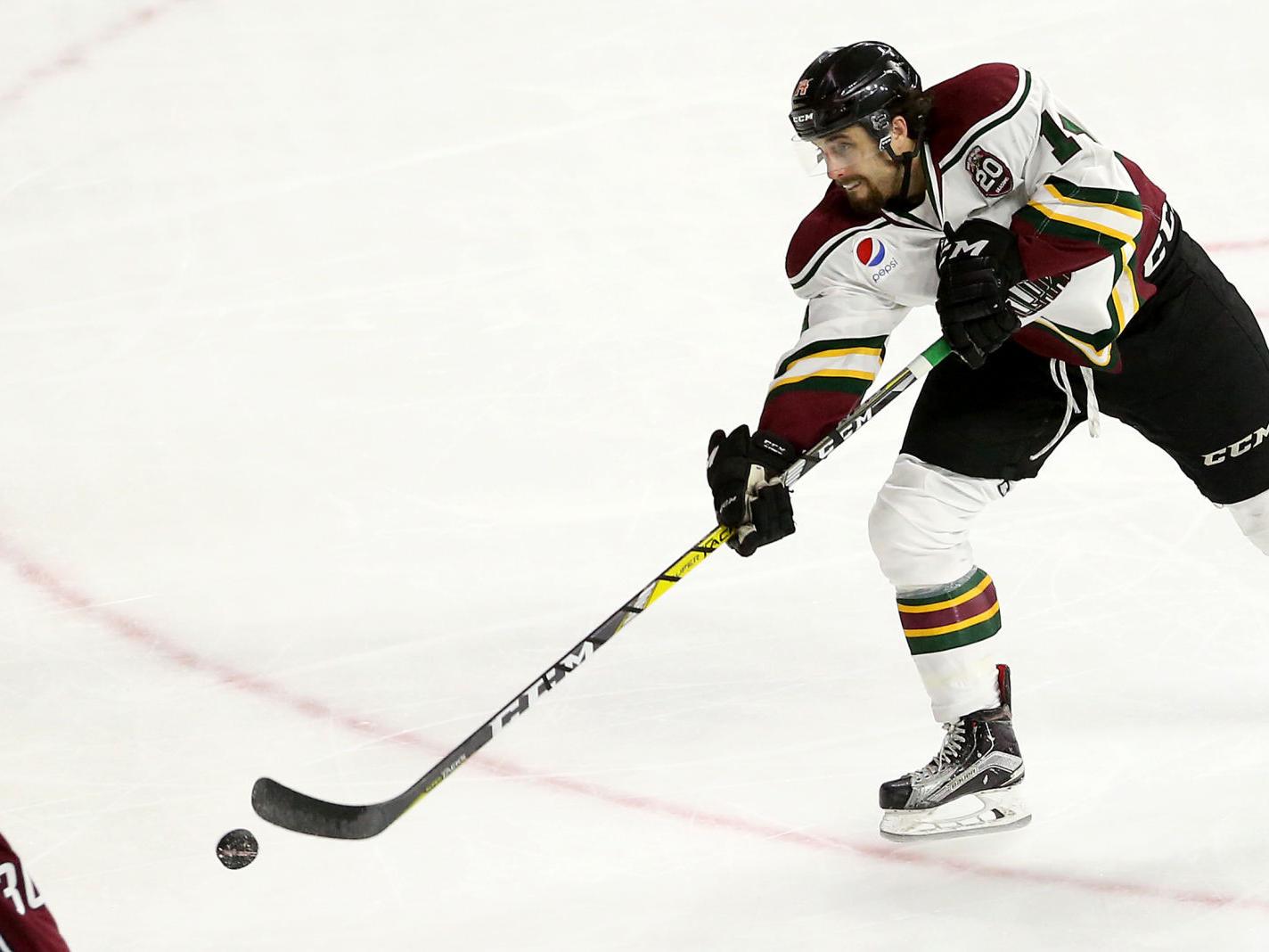 Former Mallard Arnold Enjoying New Path Quad City Storm Hockey Qctimes Com