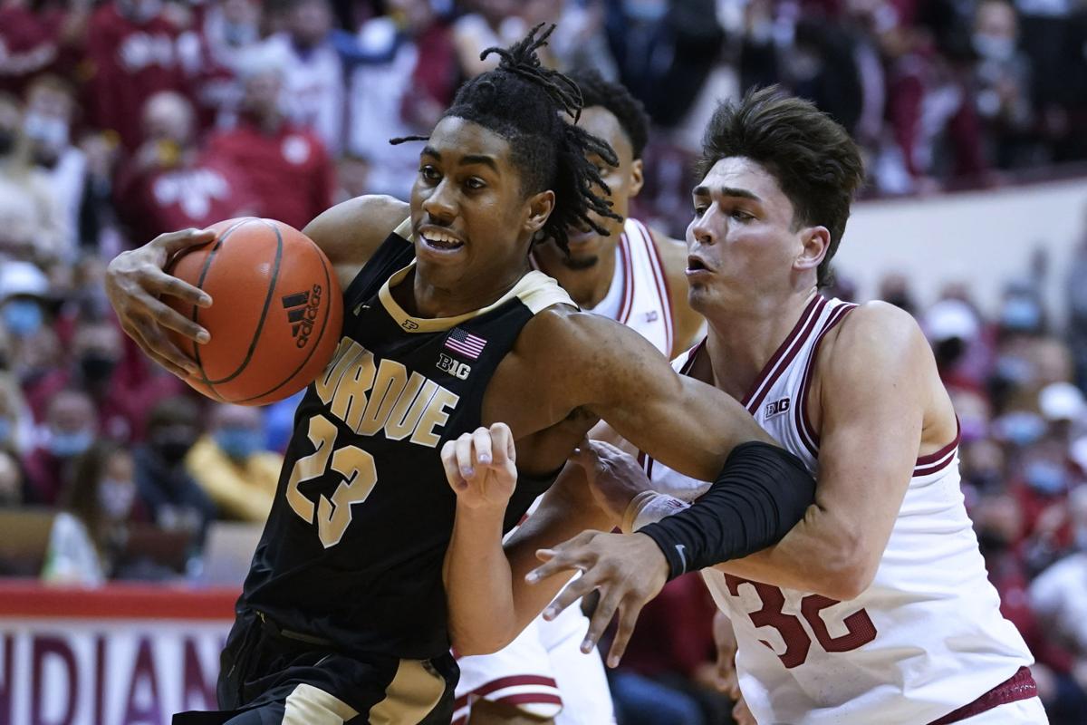 Ivey's late 3 finishes Purdue's rally past No. 15 Ohio State