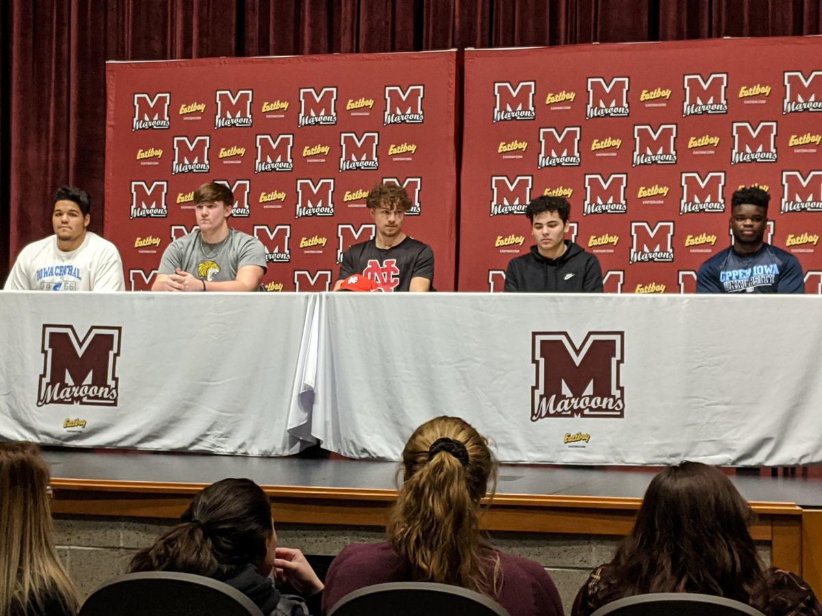 Local Western Big 6 Football Players Make College Decisions High