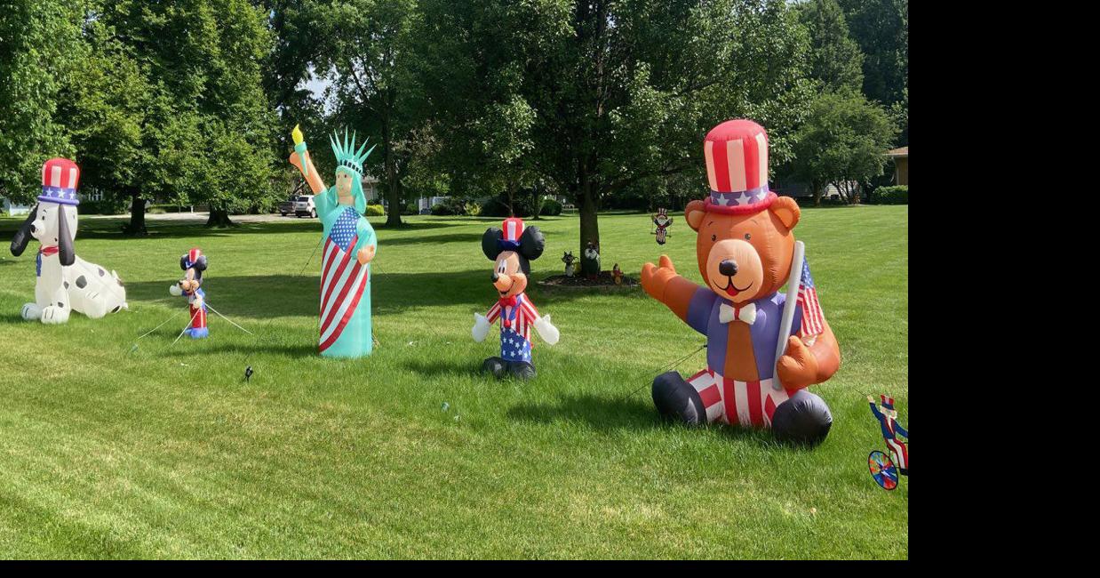 Celebrating the Fourth of July with inflatables
