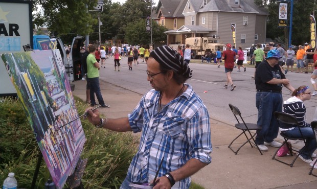 Scenes from the Bix 7 course