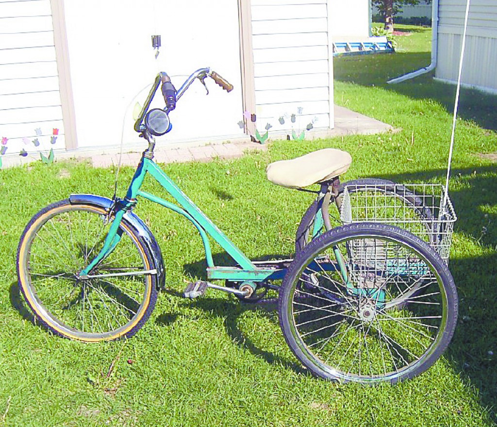 Vintage adult hot sale tricycle