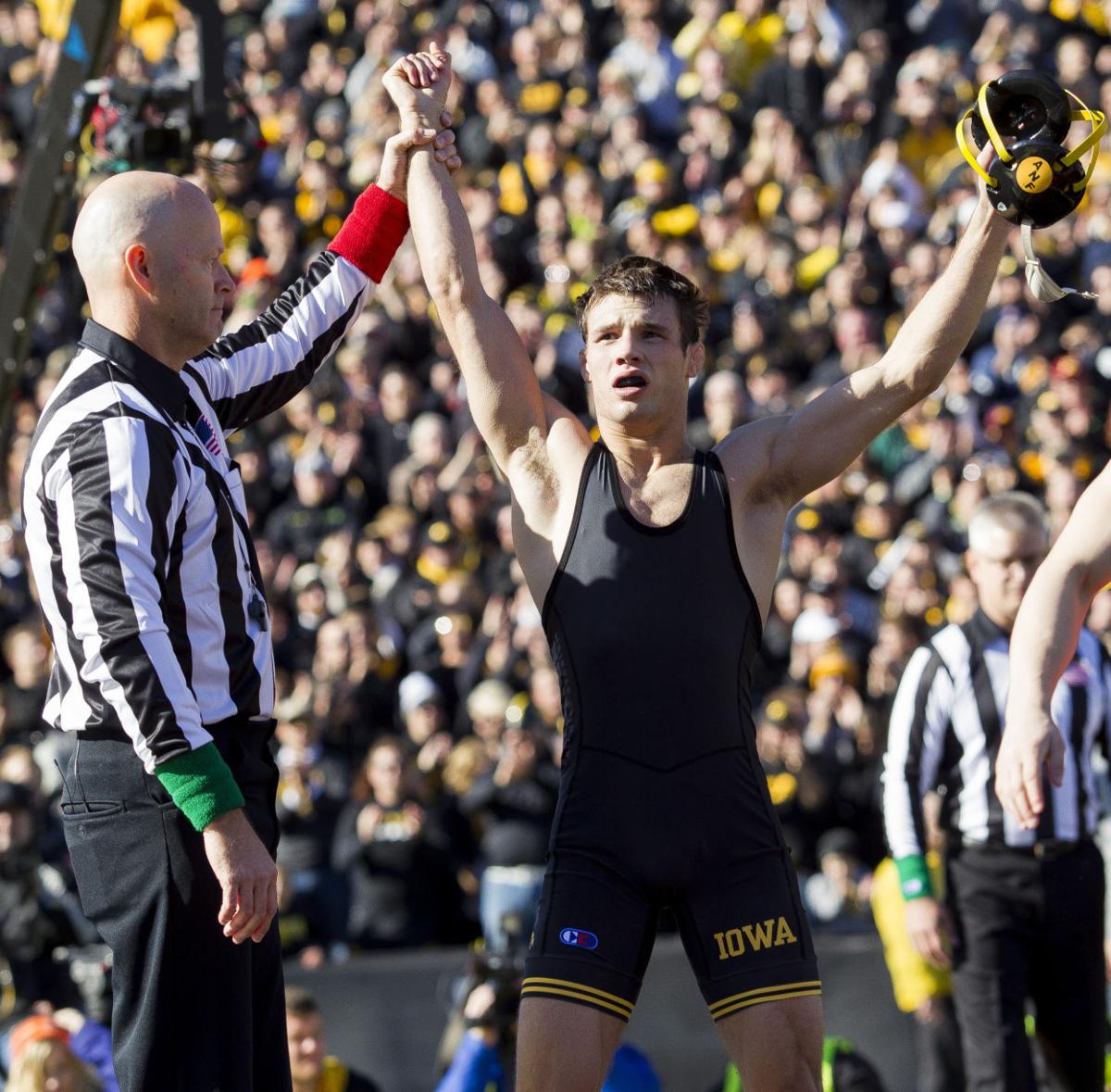 Gilman, Hawkeyes set to 'kick the crap out' of Cowboys Iowa Hawkeyes