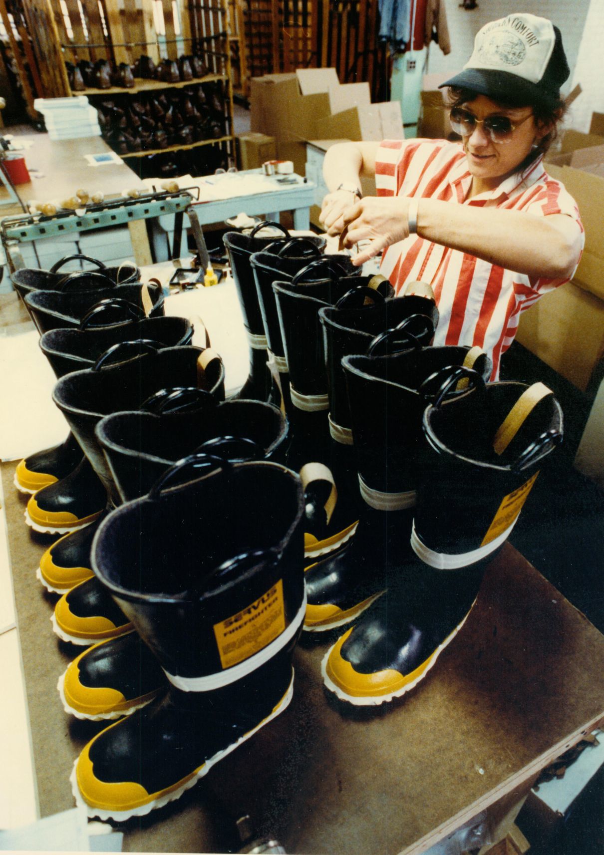 industrial servus rubber boots