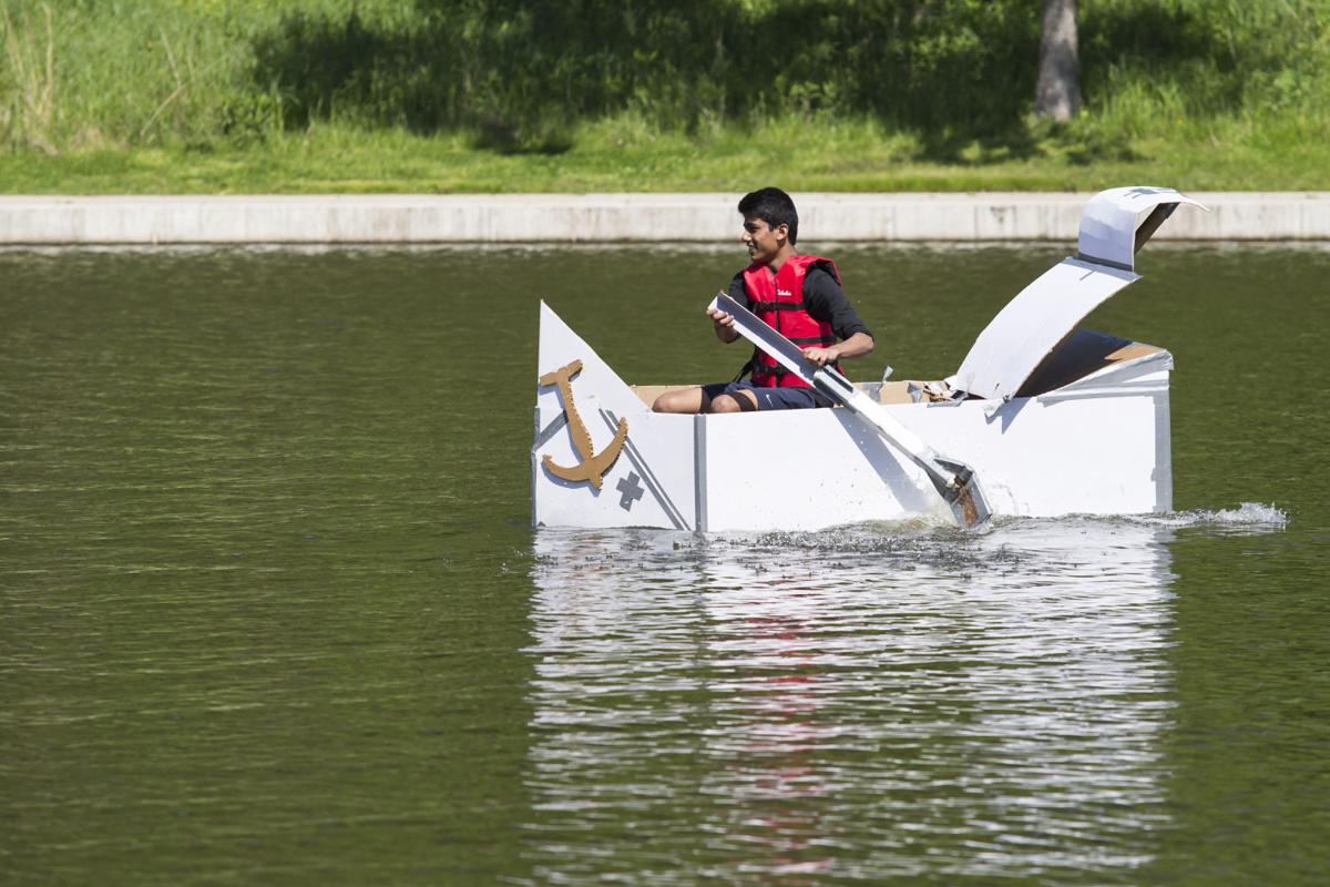 CARDBOARD BOAT REGATTA