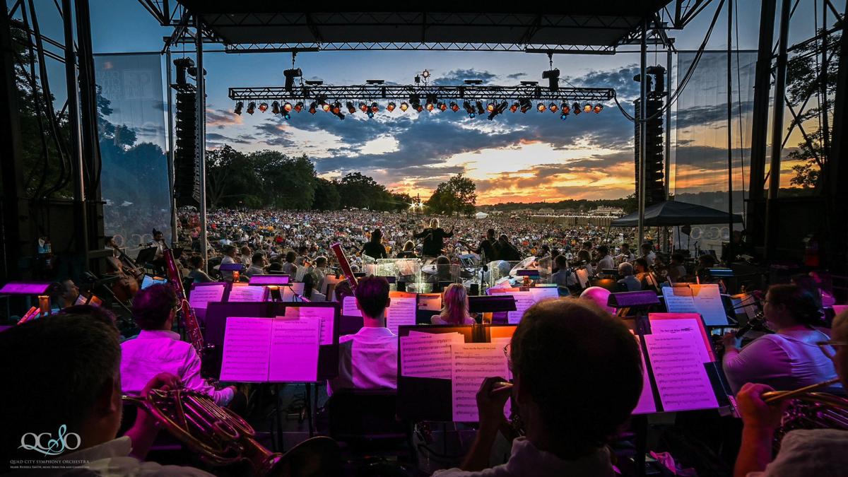 The QuadCity Bank & Trust Riverfront Pops concert will go on. But with