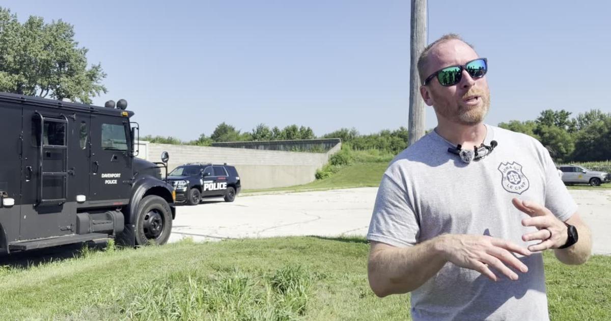 Watch Lieutenant on scene of local law enforcement camp