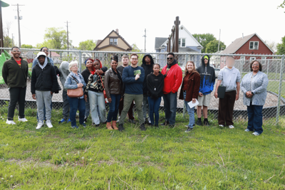 Thurgood Marshall Learning Center and University of Illinois Extension Collaborate For Community Garden Space