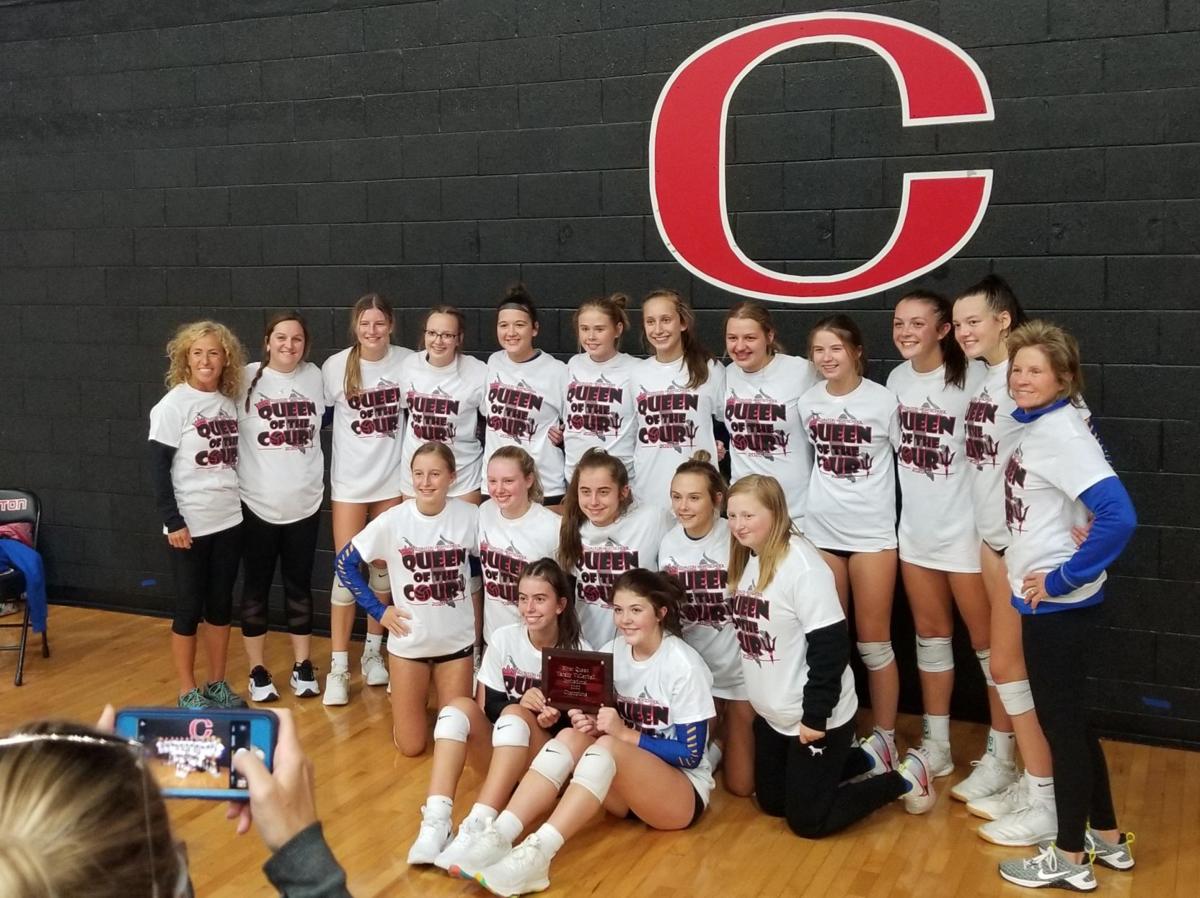 Wilton upends larger competition at Clinton volleyball invite