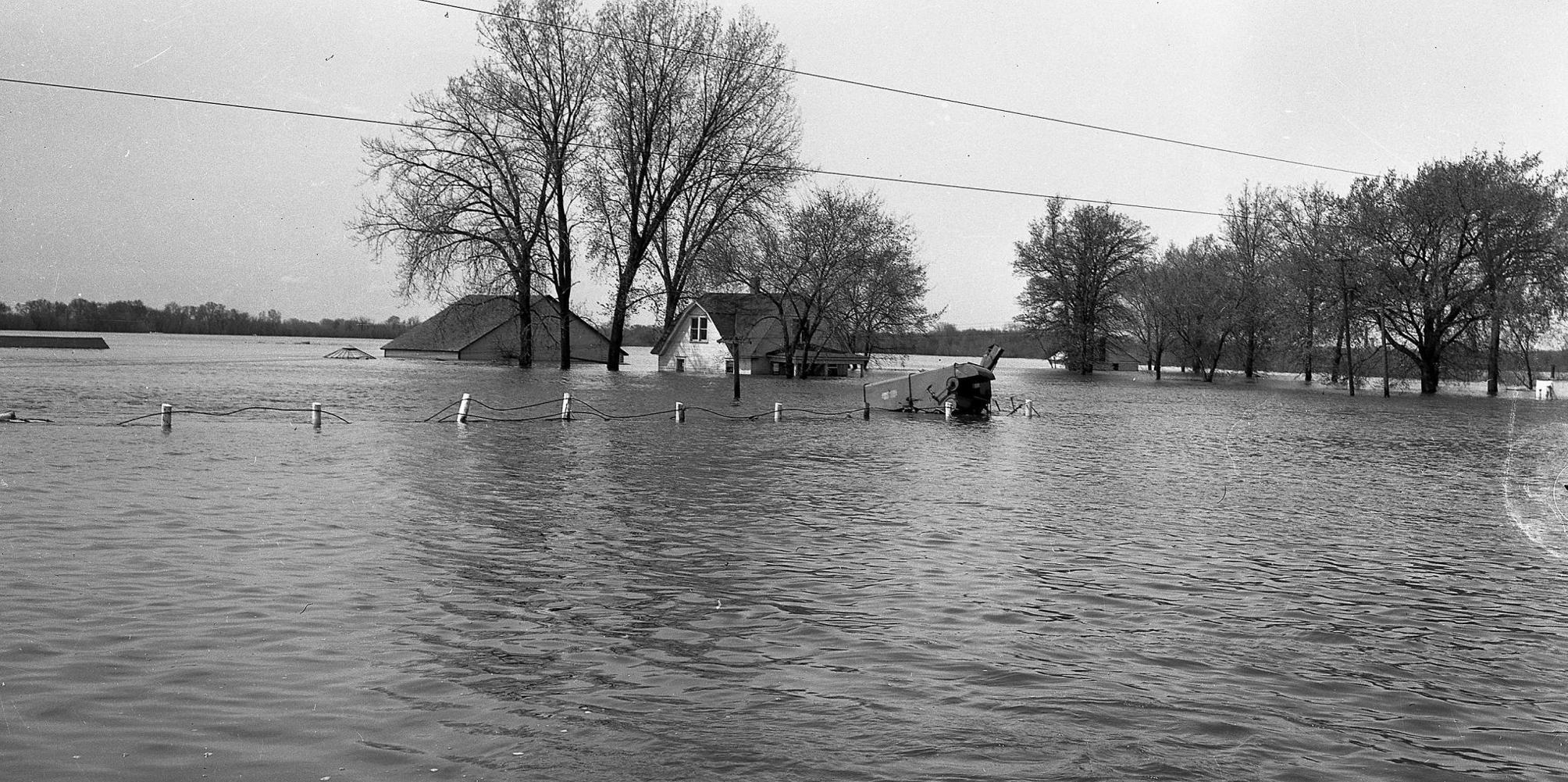 From the files of the QuadCity Times 1952 flooding in Muscatine