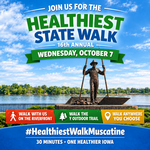 Walking toward a stronger, healthier Muscatine