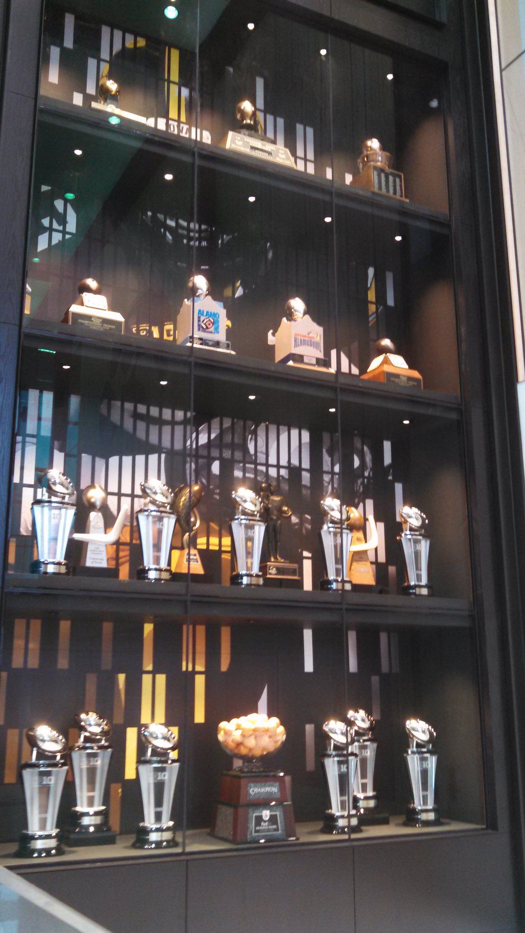 Iowa trophy case