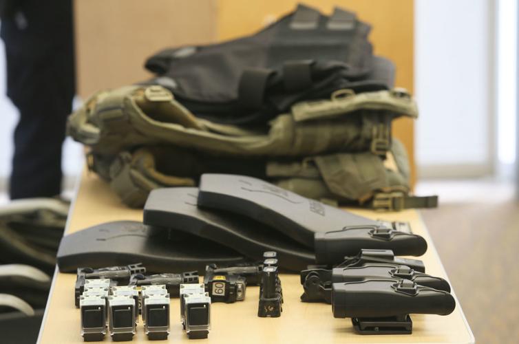 Davenport police officer collects equipment to outfit Savoonga, Alaska