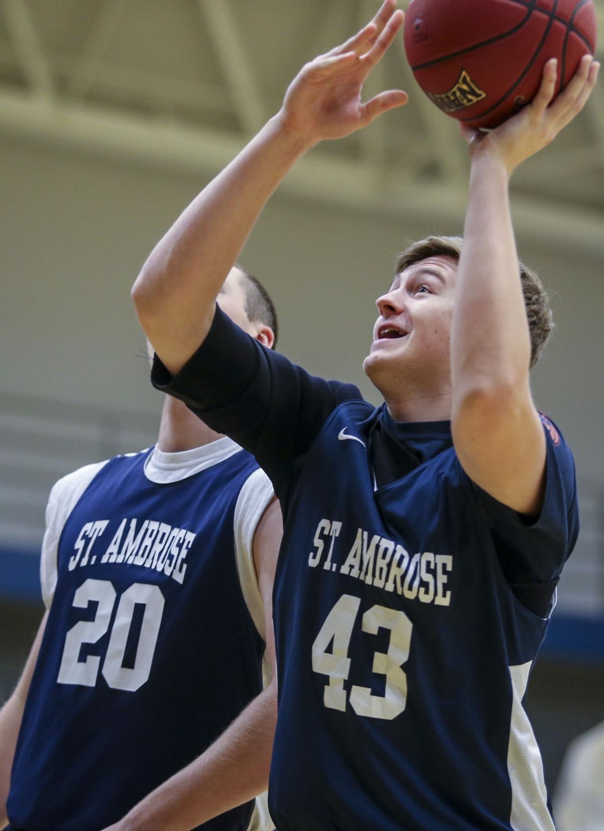 Photos St. Ambrose basketball media day College Basketball