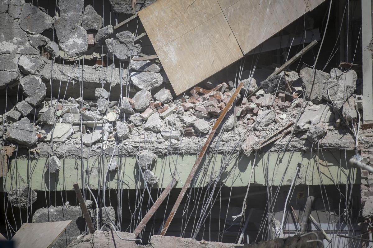 Sacred Heart School coming down