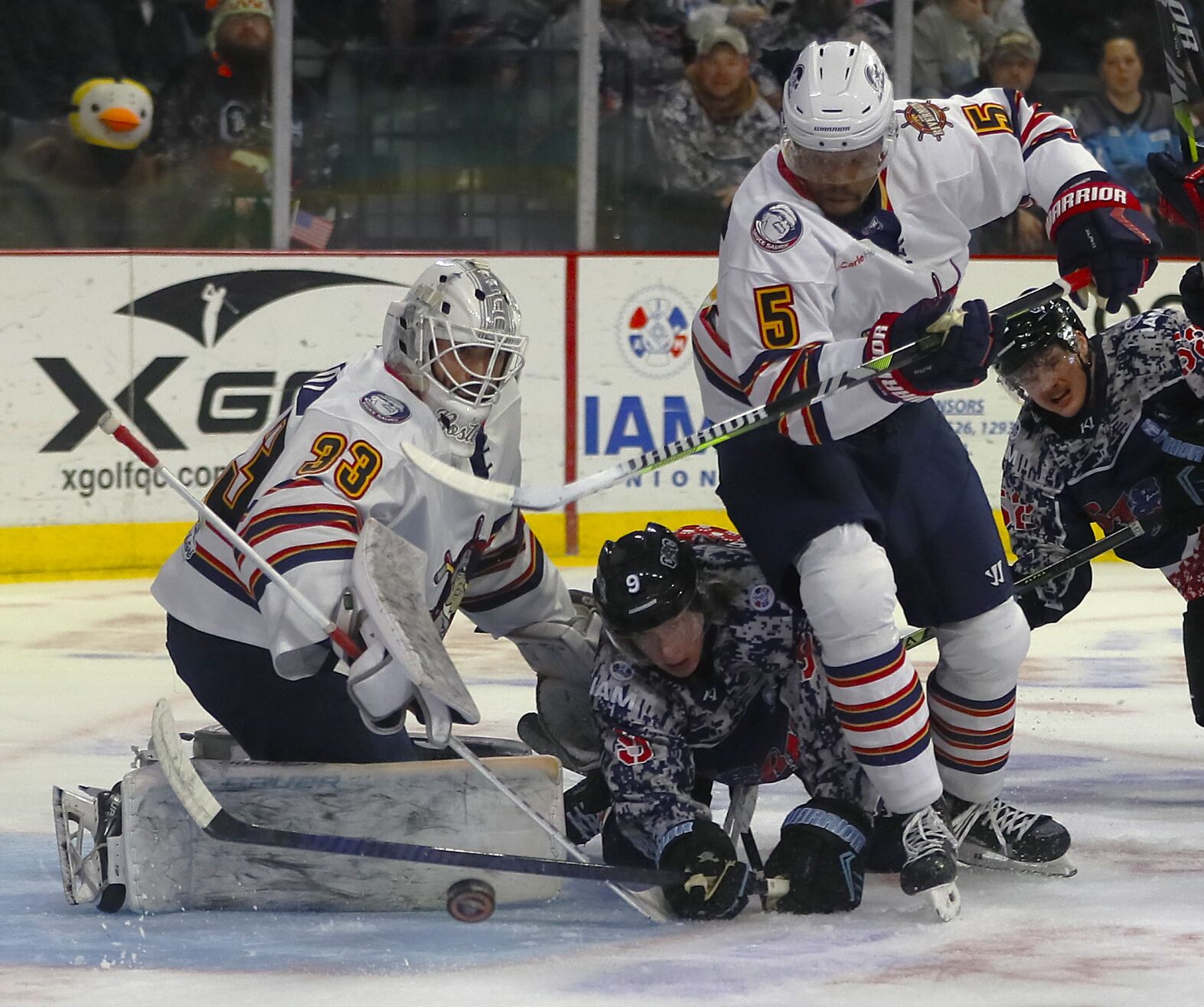 Storm versus Rivermen