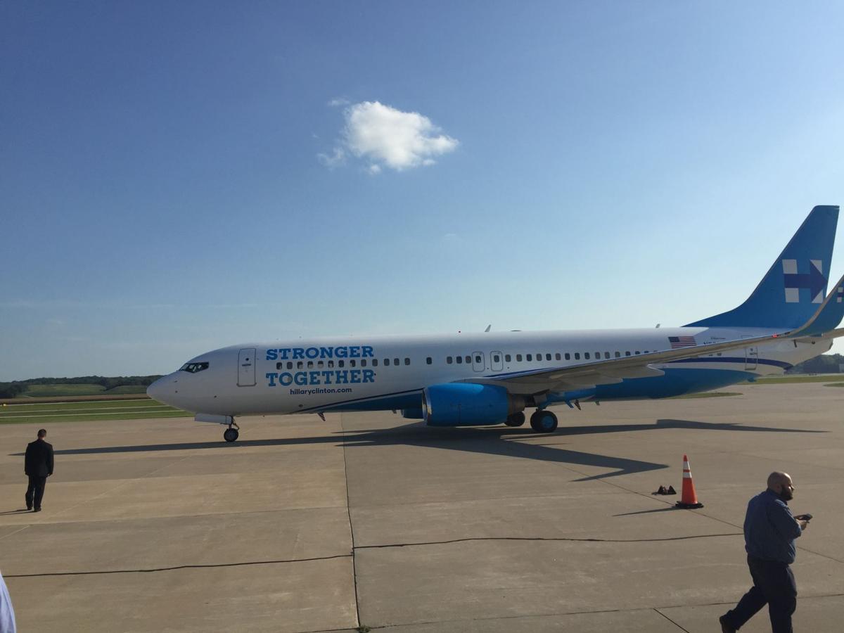 Clinton's new plane