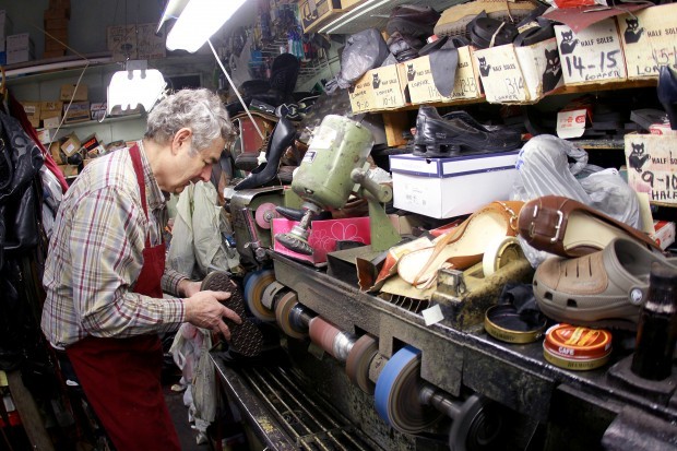 Lots of change in shoe repair biz