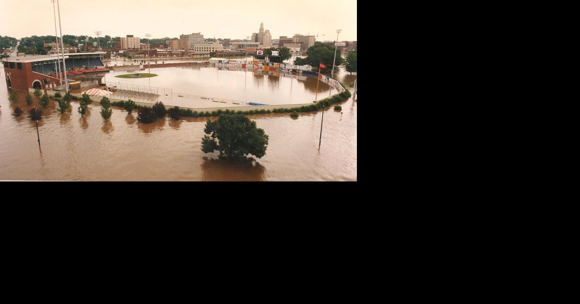 Severe Flooding Forces Davenport, Iowa Minor League Baseball Club