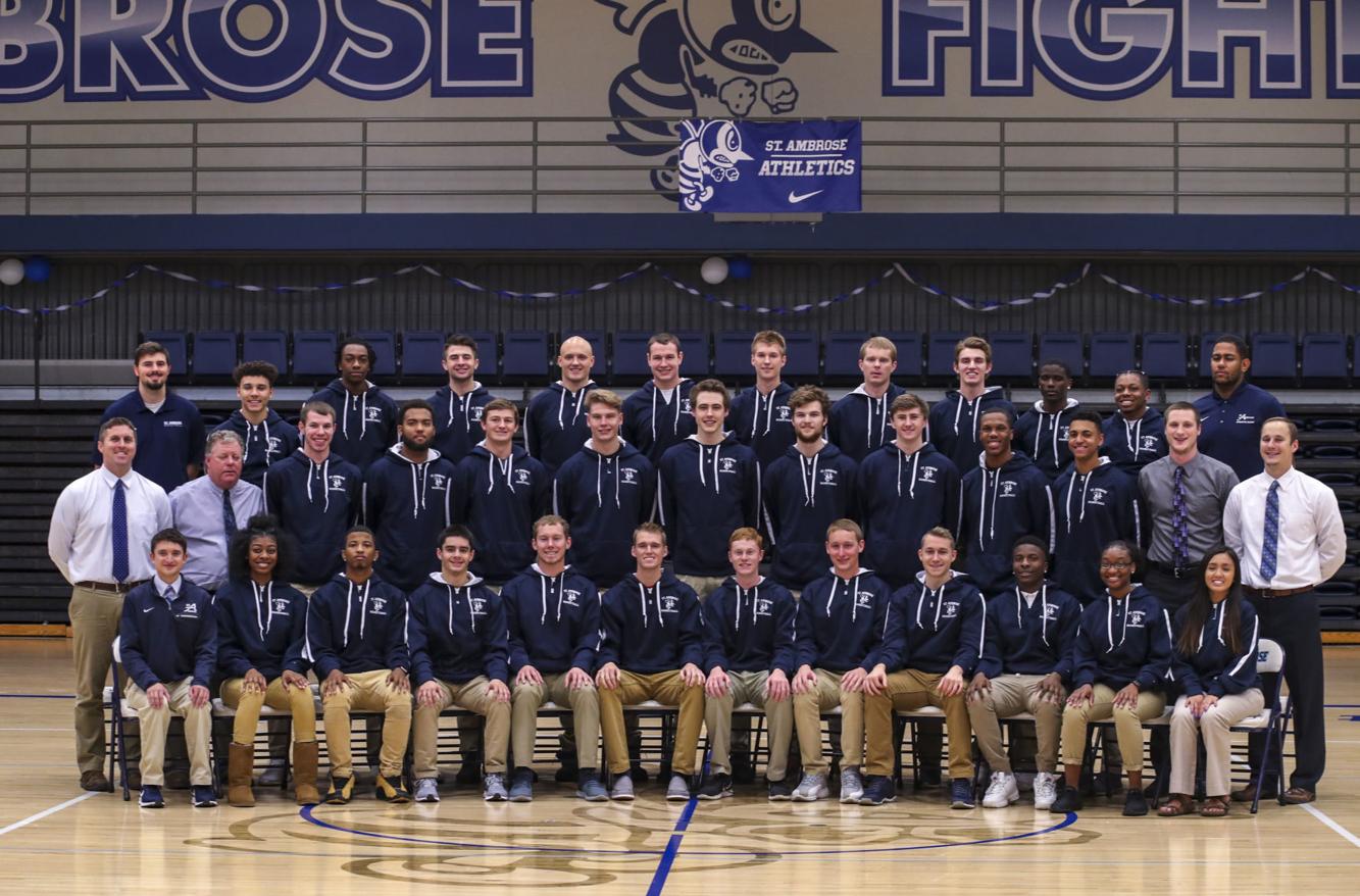 Photos St. Ambrose basketball media day St. Ambrose Sports