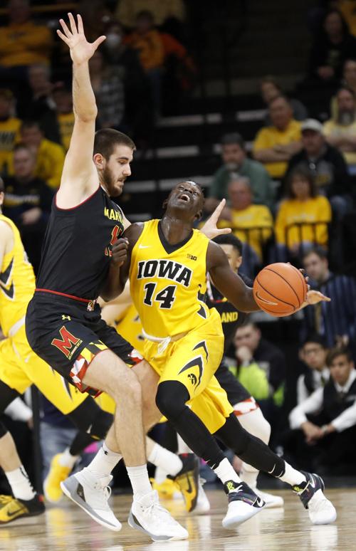 Maryland Iowa Basketball