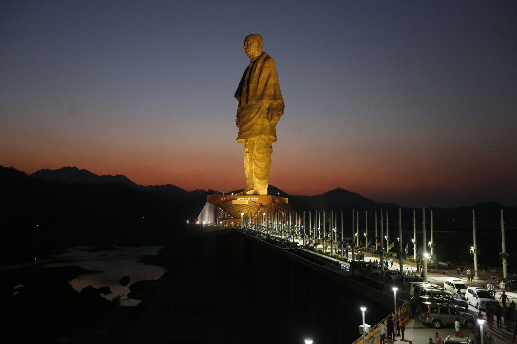 statue of unity height statue of unity height
