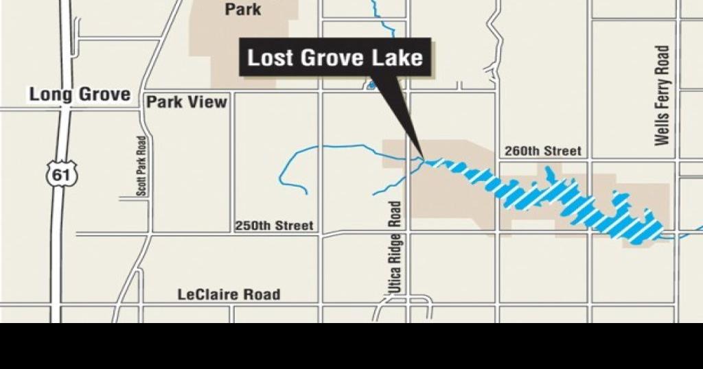 Lost Grove Lake map