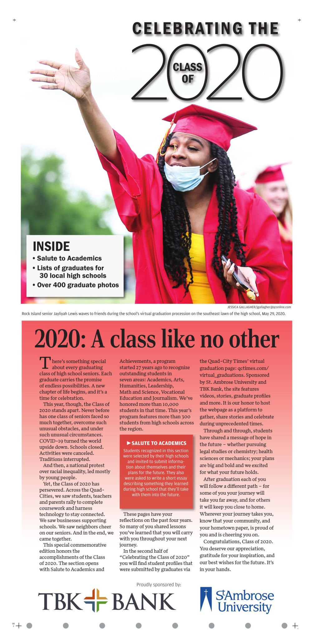 Celebrating the Class of 2020
