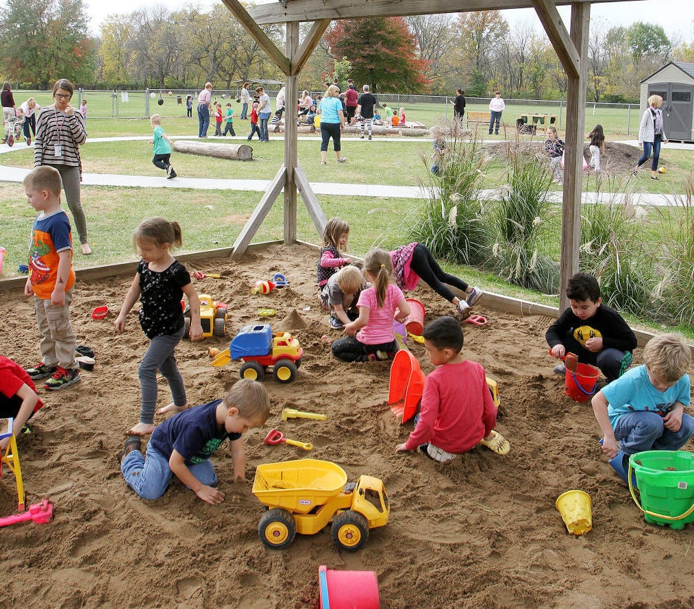 outdoor play area for preschoolers