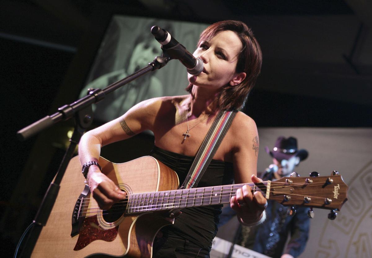 Delores O'Riordan, lead singer for The Cranberries