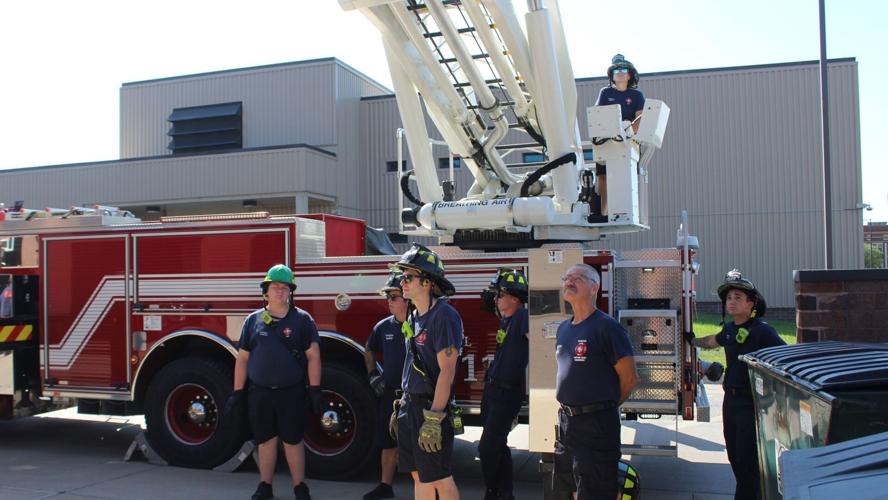 Firefighters reach new heights in creative training exercise