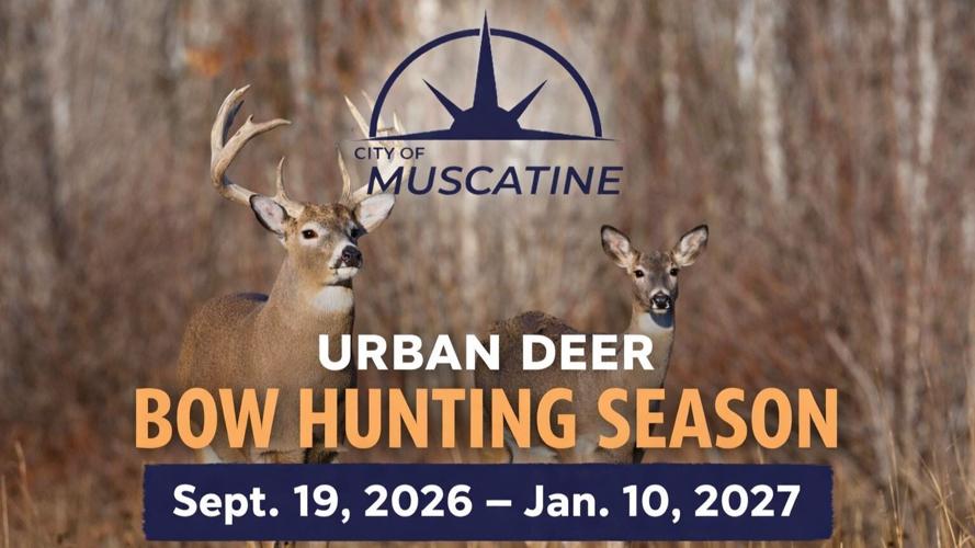 Announce 2026–2027 Urban Deer Bow Hunting Season dates