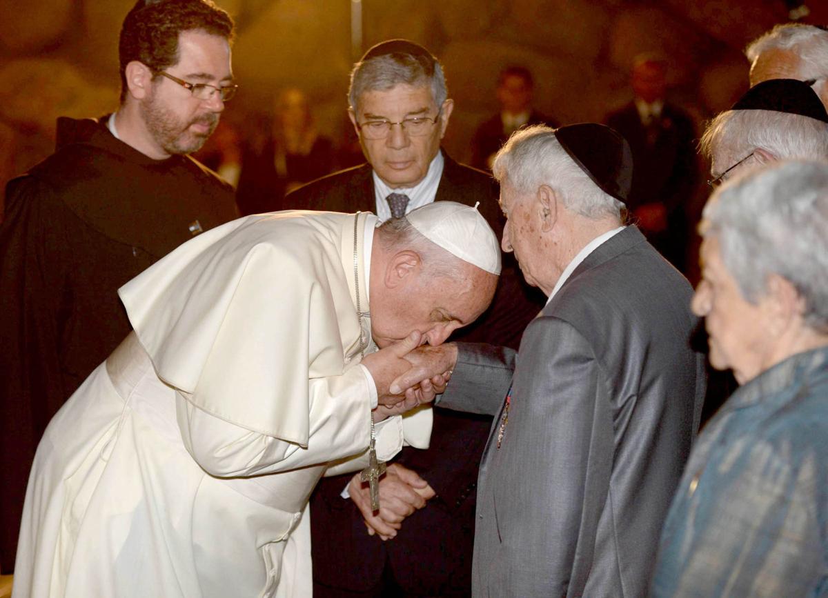 Pope Francis in Israel in 2014