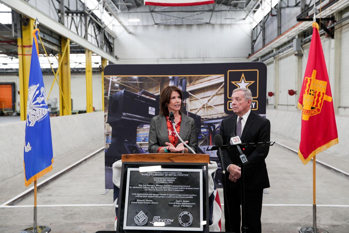 Photos Rock Island Arsenal celebrates Jointless Hull Large Format Tool