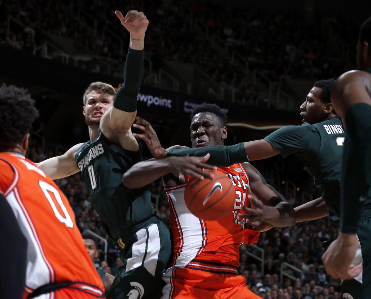 Shooting Woes Cost Illini In Loss To Michigan State College