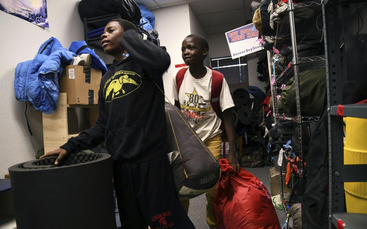 Refugee Boy Scouts