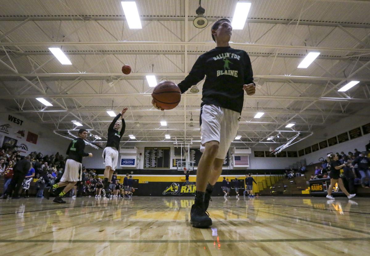 Community Rallies Around Riverdale As Coach S 2 Year Old Son Battles Cancer High School Boys Basketball Qcvarsity Com Qctimes Com