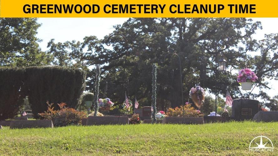 Fall cleanup underway at Greenwood Cemetery