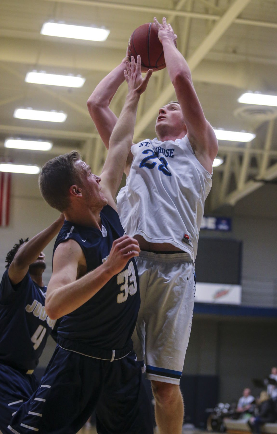 Photos Judson men's basketball at St. Ambrose College Basketball