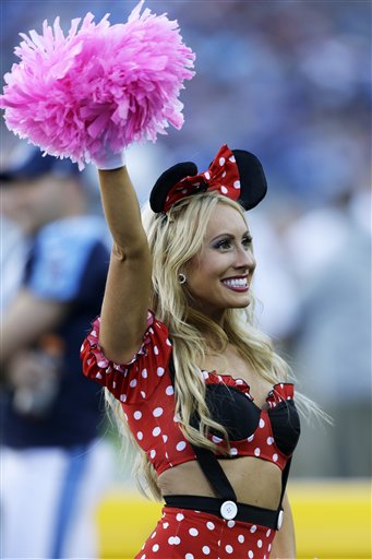 Pics: NFL cheerleader Halloween costumes