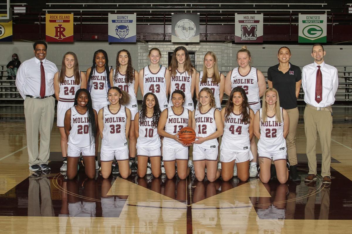 Moline High School Girls Basketball 202122