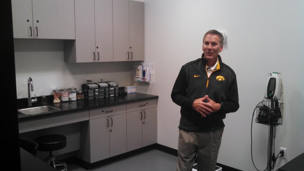 Iowa's new indoor facility