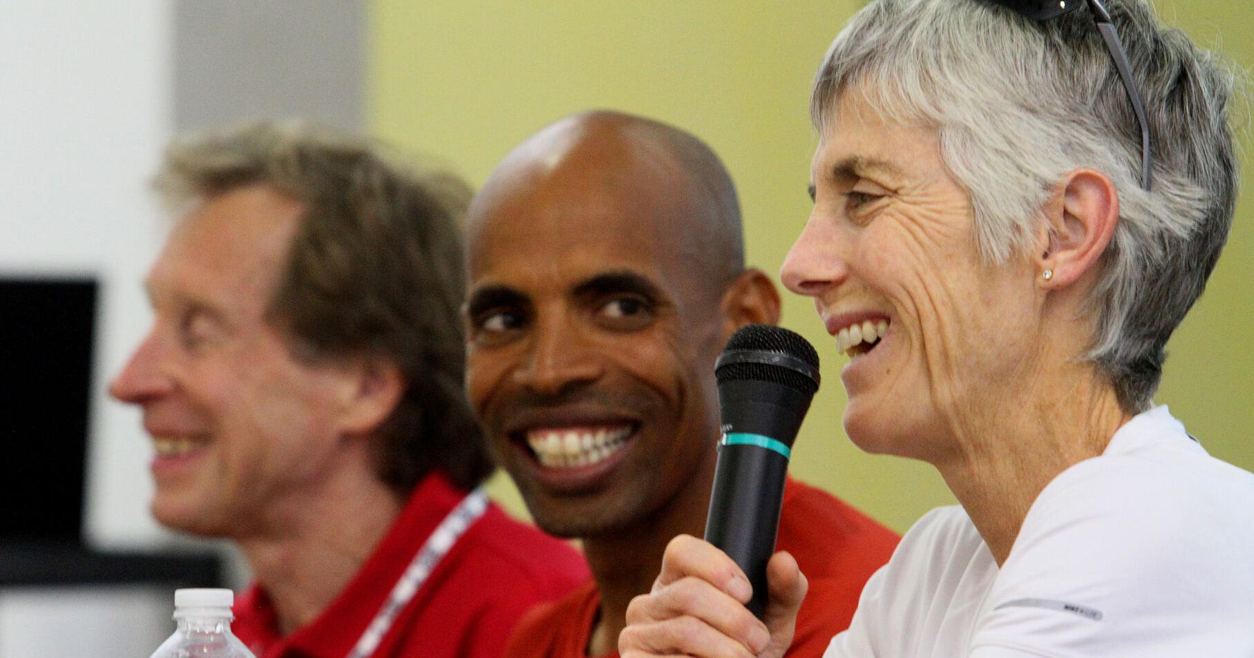 Fab four -- Bill Rodgers, Frank Shorter, Joan Samuelson, Meb Keflezighi -- to run in 50th Bix 7 - Vimarsana News