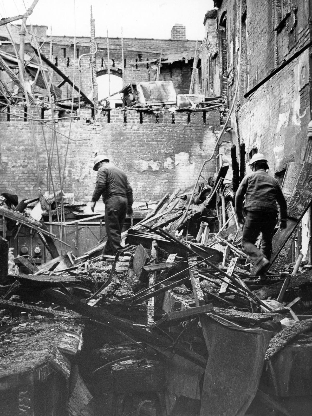 Historic photos Five big fires of the 1970s