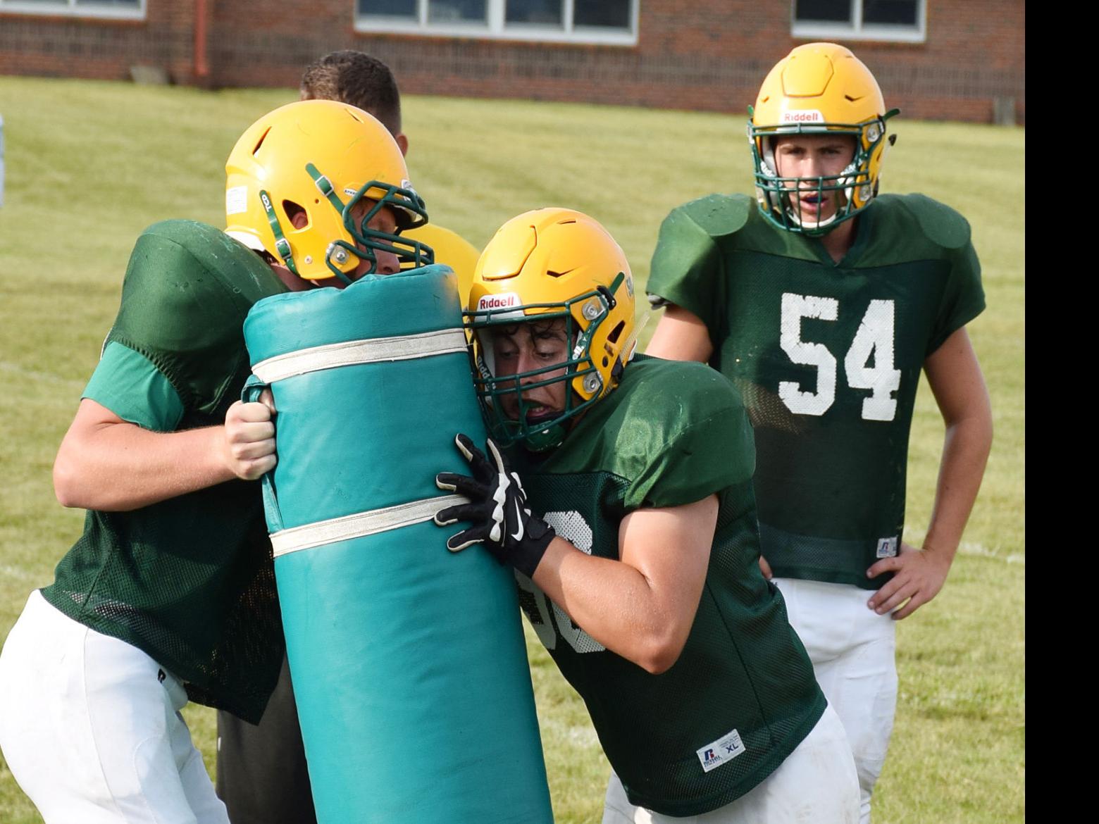 As Renovated Field Nears Completion Geneseo Football Geared Up For Season High School Football Qcvarsity Com Qctimes Com