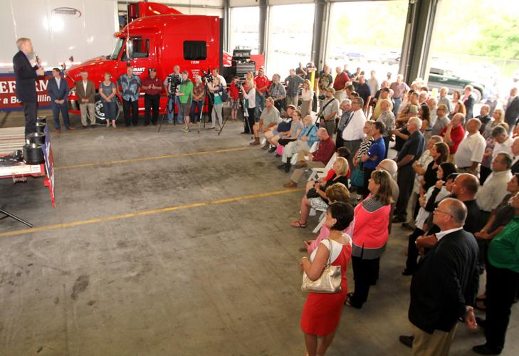Bruce Rauner Rally Rauner: No guarantee budget stalemate is solved by July 1
