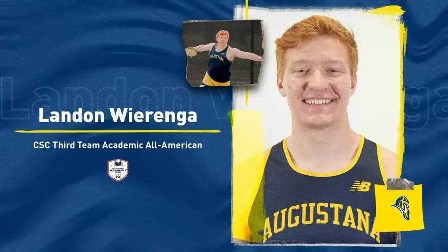 Landon Wierenga named CSC Third Team Academic All-American