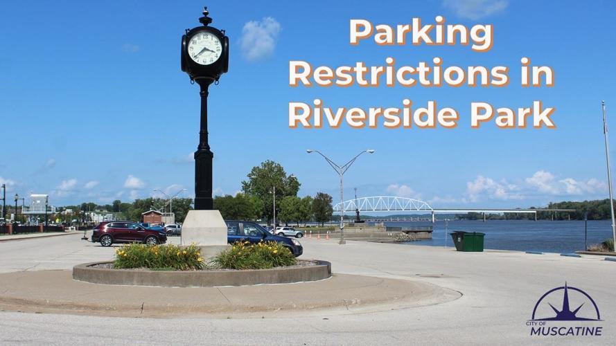 Temporary closure of parking in Riverside Park Oct. 13