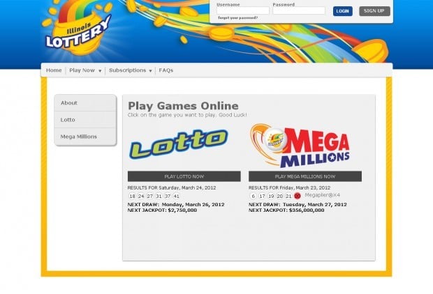 official site illinois lottery